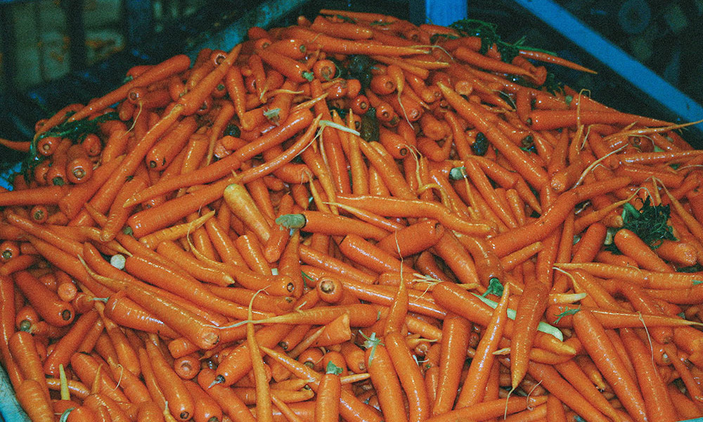Washed-Carrots